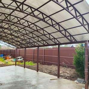 Металлические навесы в Москве и области